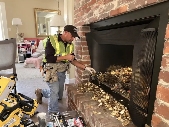 Safe screening installation by Buckeye Chimney Sweep in Buckeye, AZ