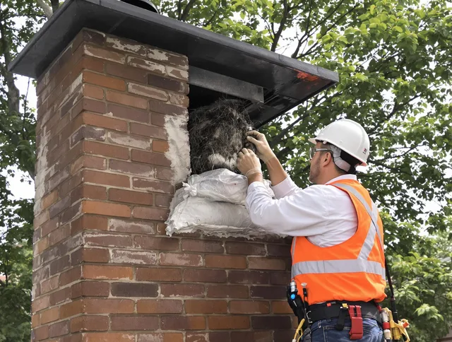 Humane removal of debris and animals by Buckeye Chimney Sweep in Buckeye, AZ