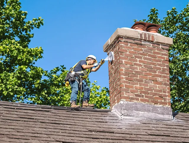Buckeye Chimney Sweep performing an inspection with advanced tools in Buckeye, AZ
