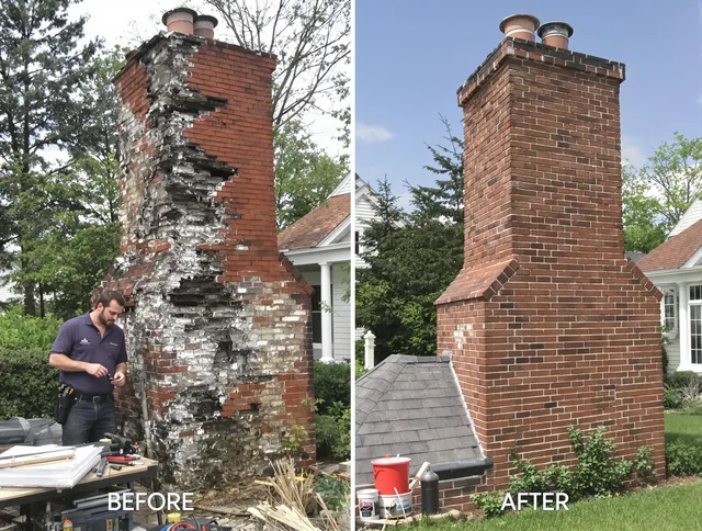 Buckeye Chimney Sweep performing a full chimney restoration in Buckeye, AZ