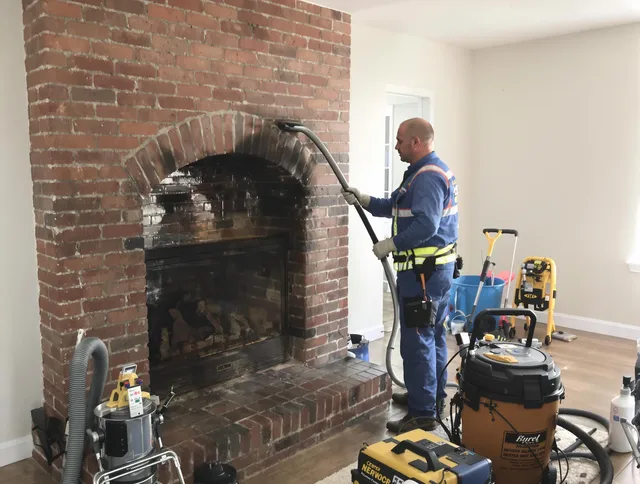Buckeye Chimney Sweep expert performing detailed chimney sweep in Buckeye, AZ