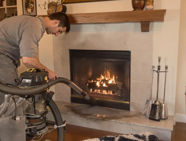 Routine fireplace upkeep by Buckeye Chimney Sweep in Buckeye, AZ