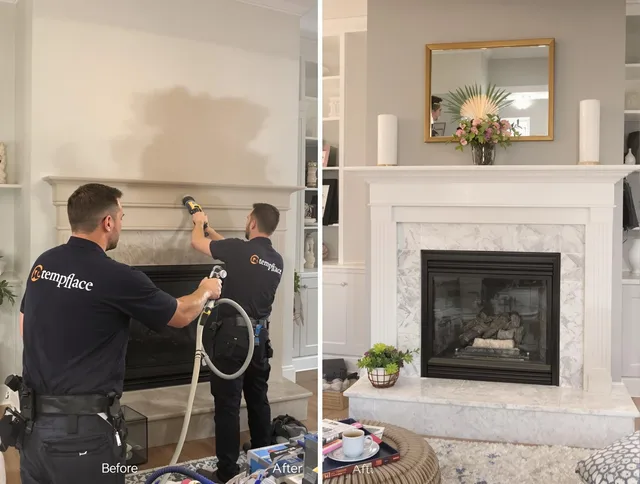 Professional soot removal by Buckeye Chimney Sweep team in Buckeye, AZ